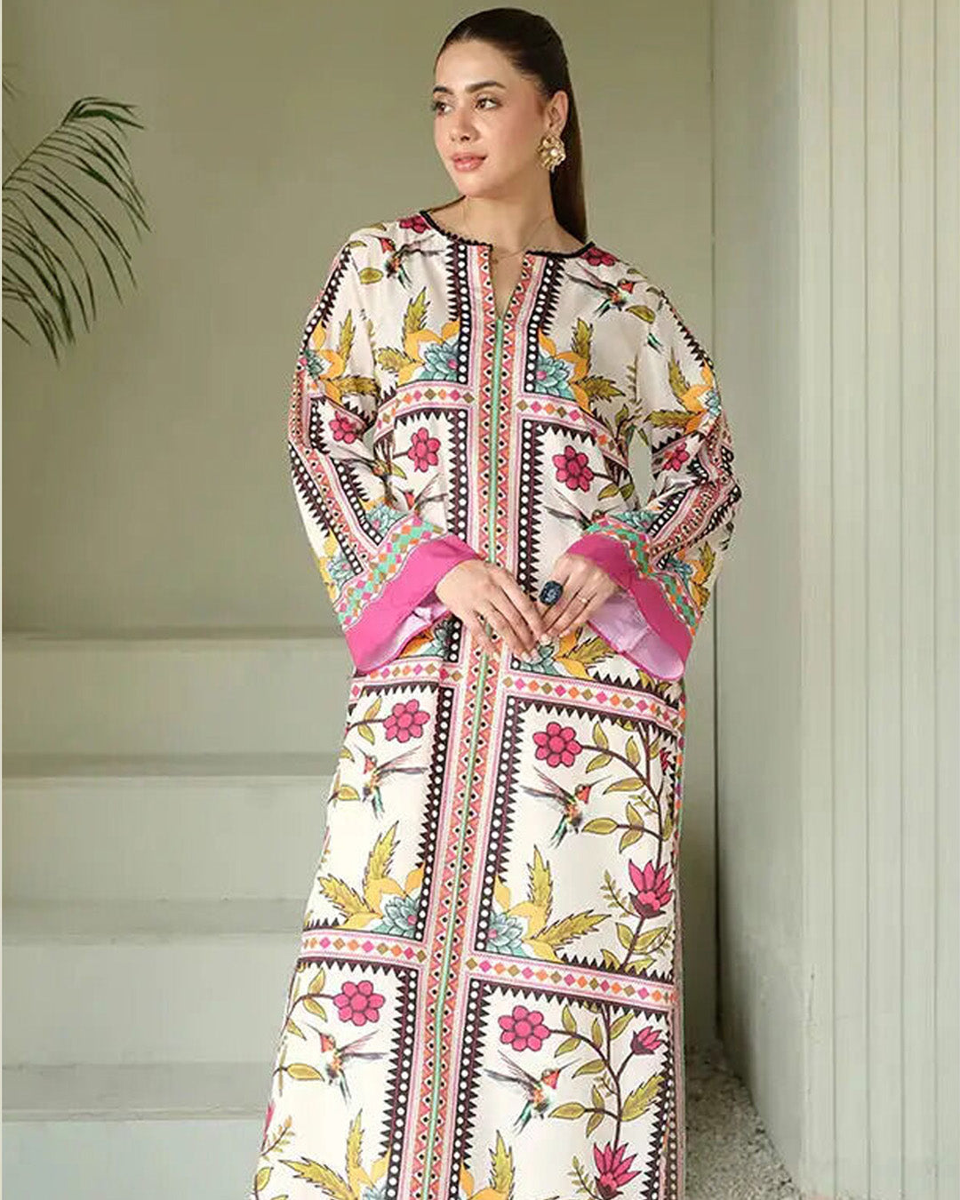 Gulbahar kaftan dress
