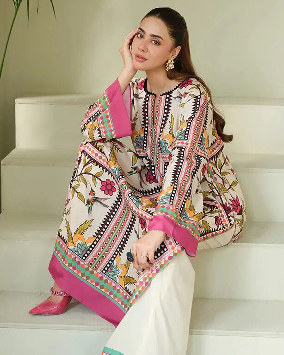 Gulbahar kaftan dress