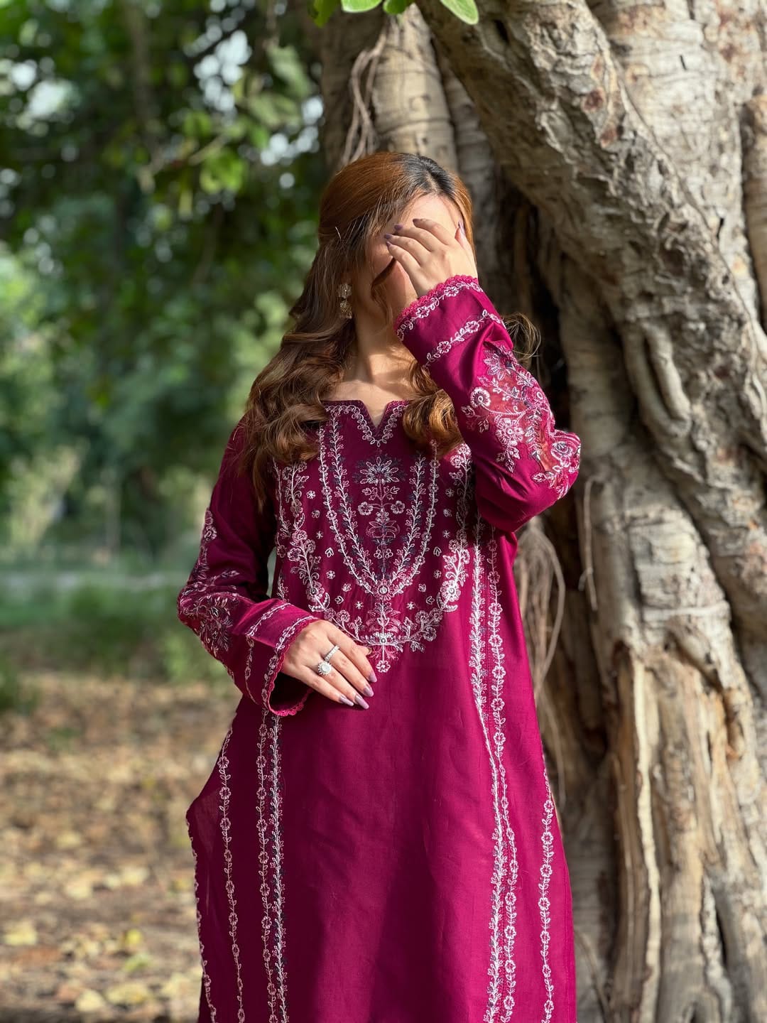 🌸 ZEENAT EMBROIDERY 2PC – Heavy Embroidery 🌸
