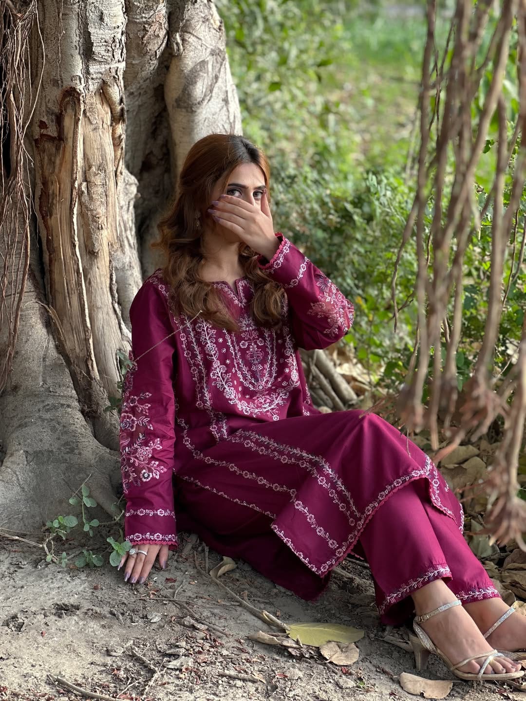 🌸 ZEENAT EMBROIDERY 2PC – Heavy Embroidery 🌸